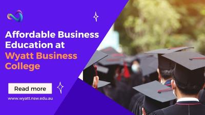 Affordable Business Education at Wyatt Business College