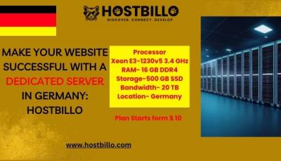 Make Your Website Successful With a Dedicated Server in Germany: Hostbillo
