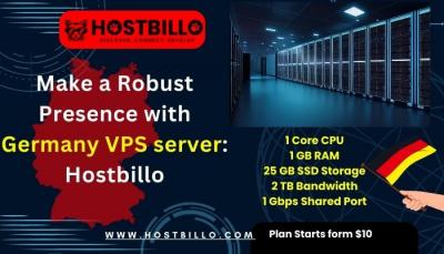 Make a Robust Presence with Germany VPS server: Hostbillo - Surat Hosting