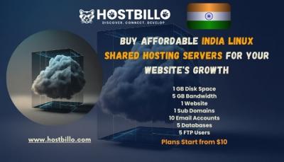 Buy Affordable India Linux Shared Hosting Servers for Your Website's Growth