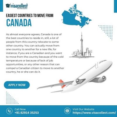 Easiest country to move to from Canada