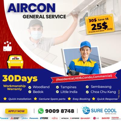 Aircon general service - Singapore Region Maintenance, Repair