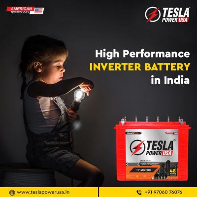 High Performance Inverter Battery in India - Tesla Power USA
