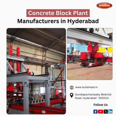 Concrete Block Plant Manufacturers in Hyderabad - Hyderabad Other