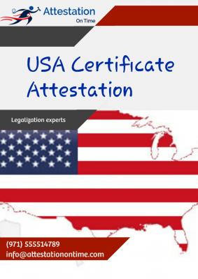 Attestation for USA Degree Certificates in Dubai - Dubai Other