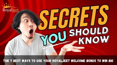 7 Best Ways to Use Your Royaljeet Live Casino Welcome Bonus