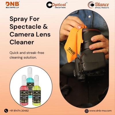 Spray for Spectacle & Camera Lens Cleaner | DNB MULTIAPPS LLP - Gujarat Computer