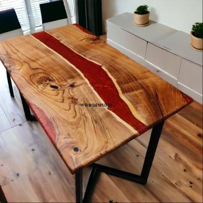 Buy Custom Epoxy Dining Table from woodensure for your dream home