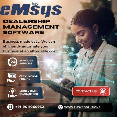  Emsys Solutions: Your Partner in Advanced Automotive Dealership Software in Iraq.