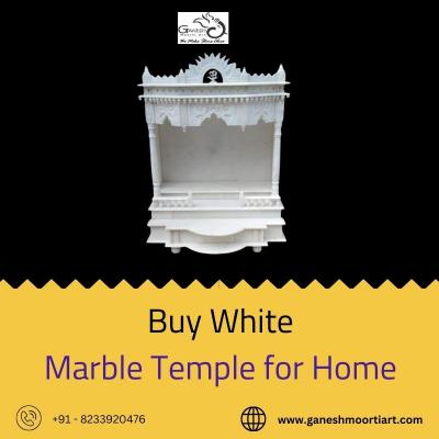 Buy White Marble Temple for Home