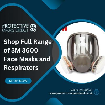 Shop Full Range of 3M 3600 Face Masks and Respirators