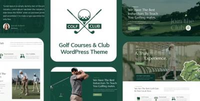 The ultimate WordPress theme designed exclusively for golf courses and clubs!