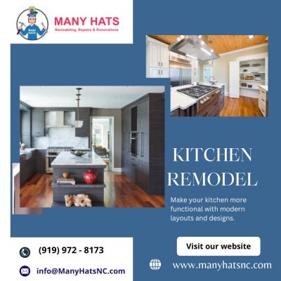 Many Hats | Kitchen Remodel in Durham - Other Professional Services