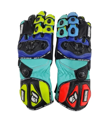 Bison Thor.3 Custom Motorcycle Racing Gloves