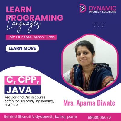 Java Language Classes in Pune - 9860565670 - Pune Other