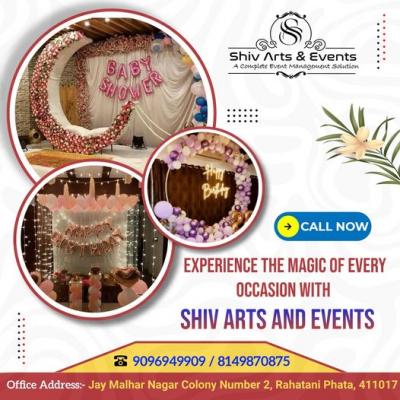 Experience Exceptional Baby Shower Event Management in PCMC with Shiv Arts and Events - Pune Events, Photography