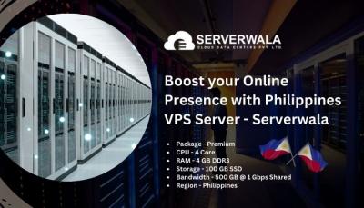 Boost your Online Presence with Philippines VPS Server - Serverwala