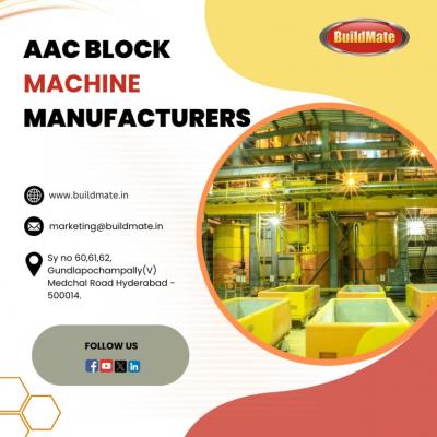 AAC Block Machine Manufacturers in Hyderabad - Hyderabad Industrial Machineries