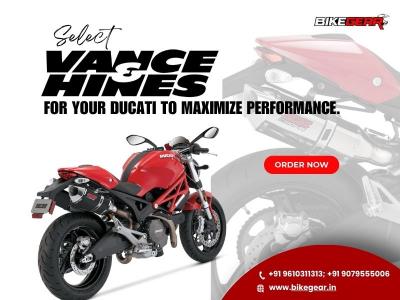Select VANCE & HINES Exhaust for Your Ducati to Maximize Performance - Mumbai Parts, Accessories