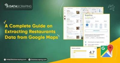 Extract Google Maps Data, Scrape Restaurant Data, Restaurant Location Data - Ahmedabad Professional Services