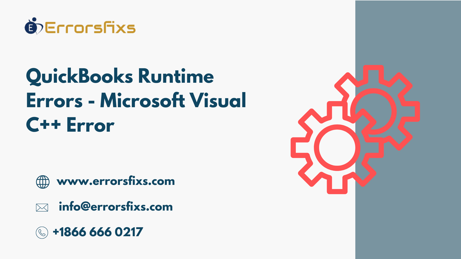 QuickBooks Runtime Errors – Microsoft Visual C++ Error - Oakland Other