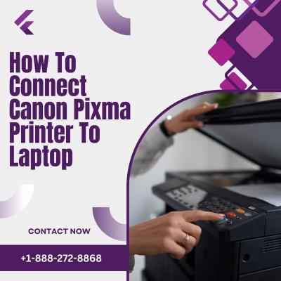 How To Connect Canon Pixma Printer To Laptop | Solved