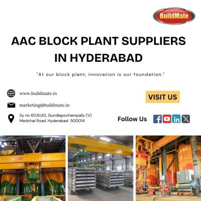 AAC Block Plant Suppliers in Hyderabad - Hyderabad Industrial Machineries
