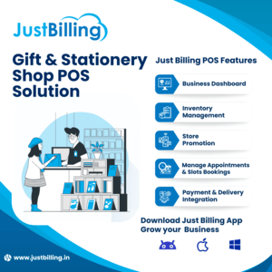 Unlock Effortless Operations with Our Leading - Gift & Stationery Shop POS Solution -Just Billing