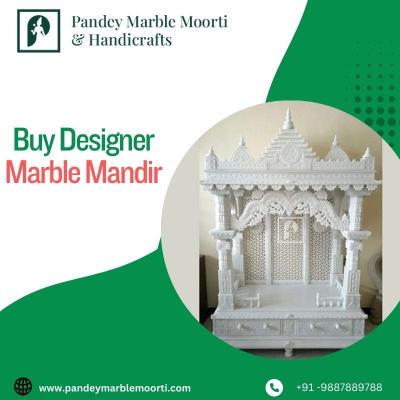 Buy Designer Marble Mandir - Jaipur Art, Collectibles