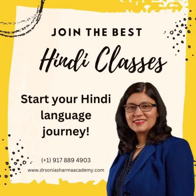 Explore Hindi classes in NYC with Dr. Sonia Sharma Academy - New York Tutoring, Lessons