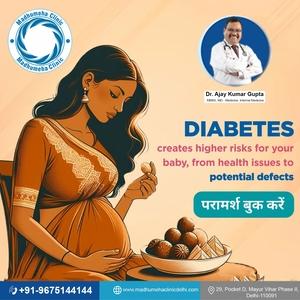 Best Diabetologist in East Delhi | +91-9675144144  –  Madhumeha Clinic 