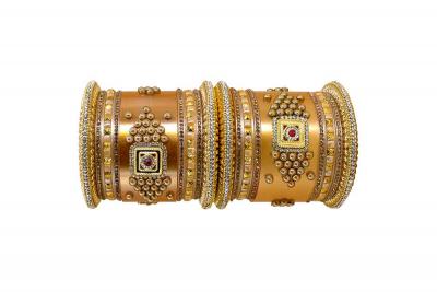 Charming Traditions: Select Your Rajasthani Chooda - Delhi Jewellery