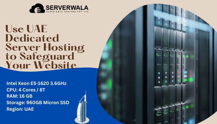 Use UAE Dedicated Server Hosting to Safeguard Your Website - Vadodara Hosting