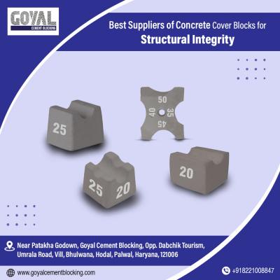 Best Suppliers of Concrete Cover Blocks for Structural Integrity  - Delhi Construction, labour