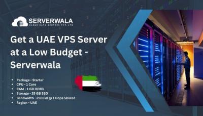 Get a UAE VPS Server at a Low Budget - Serverwala