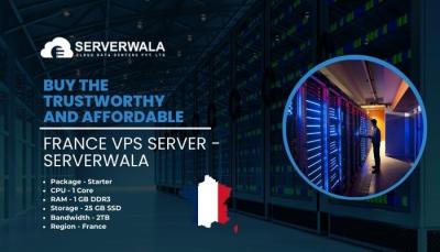 Buy the Trustworthy and Affordable France VPS Server - Serverwala