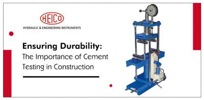 Ensuring Durability: The Importance of Cement Testing in Construction - Delhi Industrial Machineries