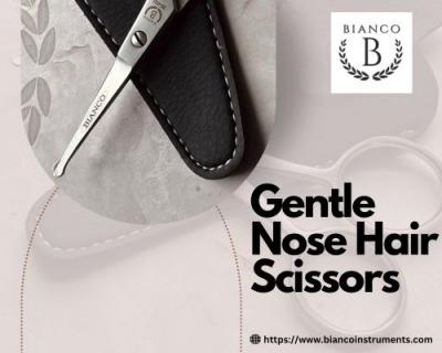 Gentle Nose Hair Scissors - Smooth and Safe Grooming - Virginia Beach Medical Instruments