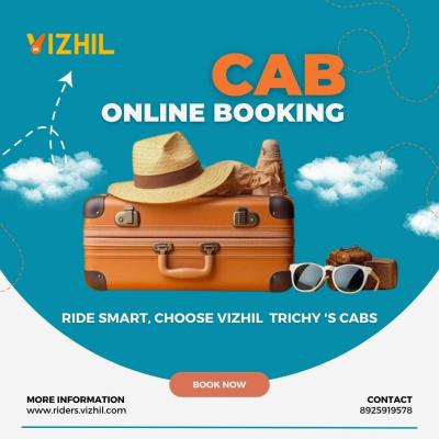 Ride Smart, Choose Vizhil: Trichy's Cab App - Convenience, Reliability, and Safety at Your Fingertip - Madurai Other