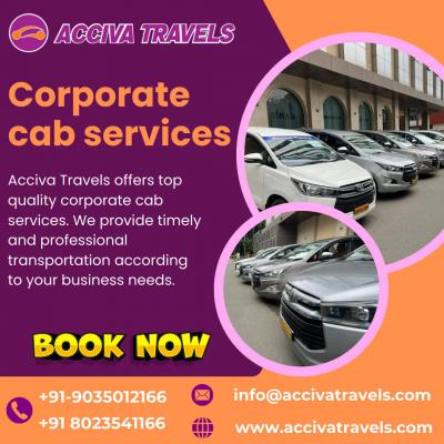 Corporate Cab Services in Bangalore