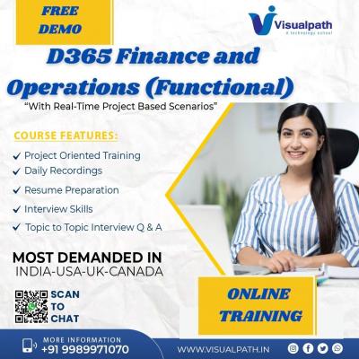 D365 Finance and Operations Training | Visualpath - Hyderabad Tutoring, Lessons