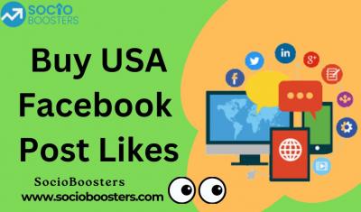 Buy USA Facebook Post Likes - SocioBoosters