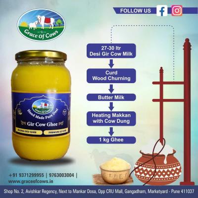 Top-Quality A2 Desi Cow Ghee Available Online in Pune