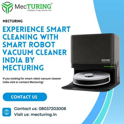 Experience Smart Cleaning with Smart Robot Vacuum Cleaner India by Mecturing - Nashik Other