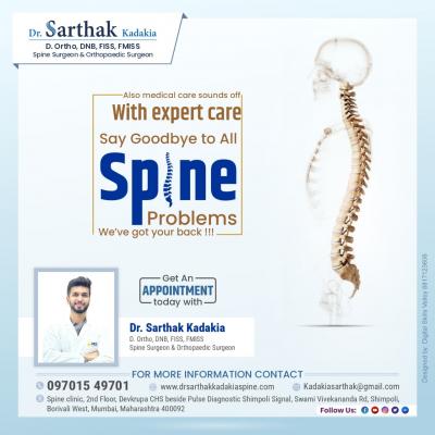 Best Spine Surgeon in Borivali | Dr. Sarthak Kadakia - Mumbai Professional Services