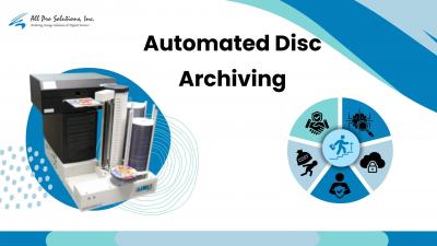 Automated CD DVD Blu-Ray Disc Archiving Solutions for Data Safety - Washington Other