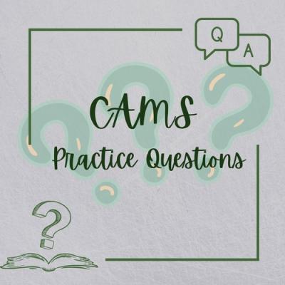 Academy of Internal Audit Offers The CAMS Exam Questions - Delhi Professional Services