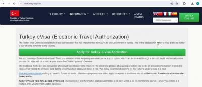 FOR RUSSIAN CITIZENS - TURKEY  Official Turkey ETA Visa Online - Immigration Application Process Onl - New York Other