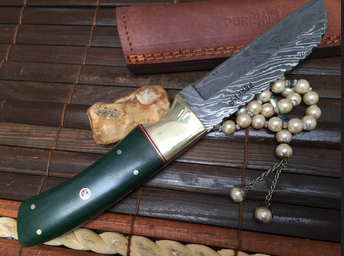 Choose Durable Damascus Steel Bushcraft Knife - Other Tools, Equipment