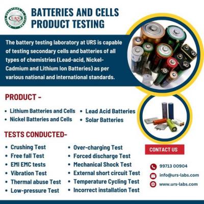 Li-ion Battery and Cell Testing Labs in Nagpur - Nagpur Other